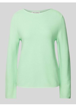 Sweter z dzianiny w jednolitym kolorze ze sklepu Peek&Cloppenburg  w kategorii Swetry damskie - zdjęcie 170414297