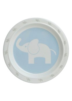 Rätt Start Talerz &quot;Elephant&quot; w kolorze błękitno-białym - Ø 21,8 cm ze sklepu Limango Polska w kategorii Naczynia dziecięce - zdjęcie 170414539