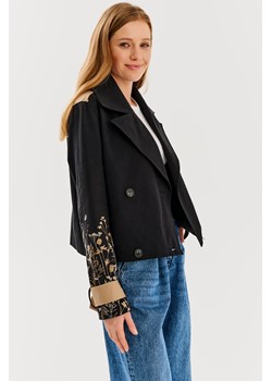 Krótki płaszcz Bloom Burst XS ze sklepu NAOKO w kategorii Płaszcze damskie - zdjęcie 170414777