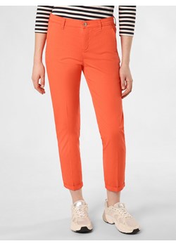 MAC Spodnie Kobiety Bawełna pomarańczowy jednolity ze sklepu vangraaf w kategorii Spodnie damskie - zdjęcie 170415648
