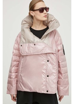 MMC STUDIO kurtka puchowa dwustronna damska kolor różowy zimowa ze sklepu ANSWEAR.com w kategorii Kurtki damskie - zdjęcie 170415865
