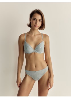 Reserved - Koronkowe majtki bikini - jasnoniebieski ze sklepu Reserved w kategorii Majtki damskie - zdjęcie 170420508