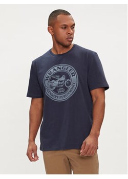 Wrangler T-Shirt Americana 112352841 Granatowy Regular Fit ze sklepu MODIVO w kategorii T-shirty męskie - zdjęcie 170424559