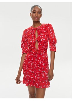 ROTATE Sukienka koktajlowa 1121922946 Czerwony Slim Fit ze sklepu MODIVO w kategorii Sukienki - zdjęcie 170425089