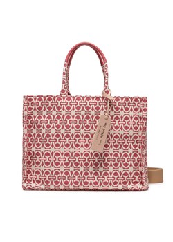 Torebka Coccinelle MDB Never Without Bag Monogram E1 MBD 18 02 01 Czerwony ze sklepu eobuwie.pl w kategorii Torby Shopper bag - zdjęcie 170426235