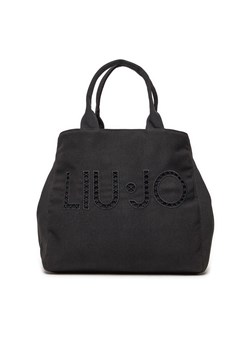 Torebka Liu Jo Shopping Aujour VA4202 T0300 Czarny ze sklepu eobuwie.pl w kategorii Torby Shopper bag - zdjęcie 170426269