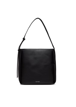 Torebka Calvin Klein Gracie K60K611667 Czarny ze sklepu eobuwie.pl w kategorii Torby Shopper bag - zdjęcie 170426316