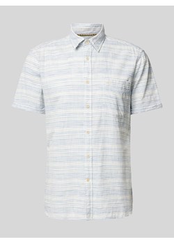 Koszula casualowa o kroju slim fit z wzorem w paski ze sklepu Peek&Cloppenburg  w kategorii Koszule męskie - zdjęcie 170428627
