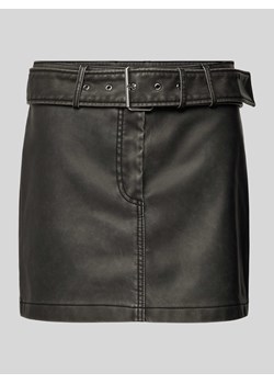 Spódnica mini z imitacji skóry model ‘Halli’ ze sklepu Peek&Cloppenburg  w kategorii Spódnice - zdjęcie 170428689