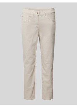 Spodnie z 5 kieszeniami model ‘Soline’ ze sklepu Peek&Cloppenburg  w kategorii Spodnie damskie - zdjęcie 170428707