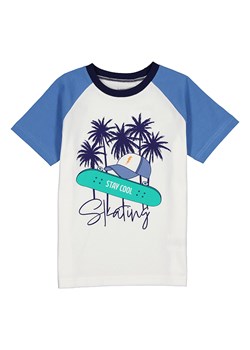 lamino Koszulka w kolorze biało-niebieskim ze sklepu Limango Polska w kategorii T-shirty chłopięce - zdjęcie 170429765