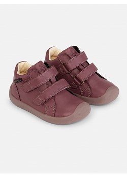 Bundgaard Skórzane sneakersy &quot;The Walk Strap&quot; w kolorze fioletowym ze sklepu Limango Polska w kategorii Półbuty dziecięce - zdjęcie 170429969