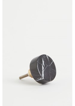 H & M - Marmurowa gałka - Czarny ze sklepu H&M w kategorii Dom - zdjęcie 170430097