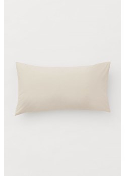 H & M - Poszewka na poduszkę z bawełny - Beżowy ze sklepu H&M w kategorii Poszewki na poduszki - zdjęcie 170430218