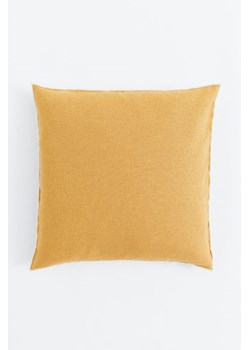 H & M - Poszewka na poduszkę z domieszką lnu - Żółty ze sklepu H&M w kategorii Poszewki na poduszki - zdjęcie 170430358