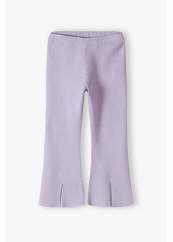 Fioletowe spodnie dziewczęce flare - Max&Mia ze sklepu 5.10.15 w kategorii Spodnie dziewczęce - zdjęcie 170431088