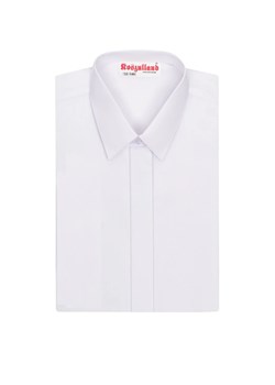 Biała koszula chłopięca slim z krótkim rękawem ze sklepu 5.10.15 w kategorii Koszule chłopięce - zdjęcie 170431139