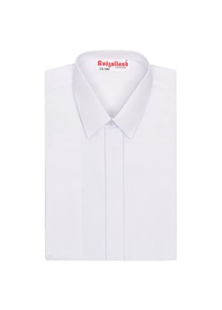 Koszula chłopięca biała slim z krótkim rękawem ze sklepu 5.10.15 w kategorii Koszule chłopięce - zdjęcie 170431178