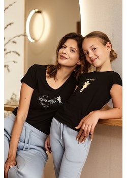 T-shirt damski z napisem Dobra Wróżka czarny ze sklepu 5.10.15 w kategorii Bluzki damskie - zdjęcie 170431267