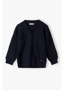 Granatowy elegancki sweter dla chlopca - Lincoln&Sharks ze sklepu 5.10.15 w kategorii Swetry chłopięce - zdjęcie 170431279