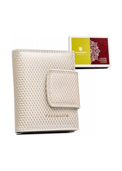 Mały, skórzany portfel damski na zatrzask - Peterson ze sklepu 5.10.15 w kategorii Portfele damskie - zdjęcie 170431346