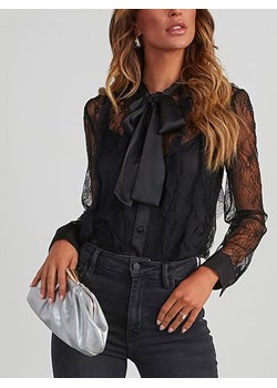 LA Angels Bluzka w kolorze czarnym ze sklepu Limango Polska w kategorii Bluzki damskie - zdjęcie 170437156