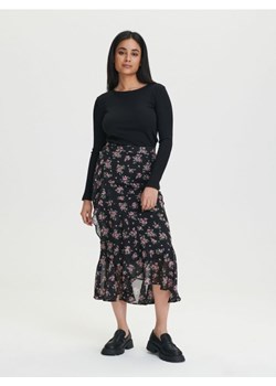 Sinsay - Spódnica midi ze wzorem - wielobarwny ze sklepu Sinsay w kategorii Spódnice - zdjęcie 170438889