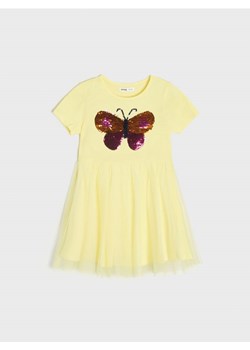 Sinsay - Sukienka z tiulem - żółty ze sklepu Sinsay w kategorii Sukienki dziewczęce - zdjęcie 170438928