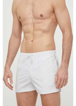 Calvin Klein szorty kąpielowe kolor biały ze sklepu ANSWEAR.com w kategorii Kąpielówki - zdjęcie 170439339