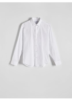 Reserved - Koszula slim fit - biały ze sklepu Reserved w kategorii Koszule męskie - zdjęcie 170439587