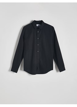 Reserved - Koszula slim fit - czarny ze sklepu Reserved w kategorii Koszule męskie - zdjęcie 170439589