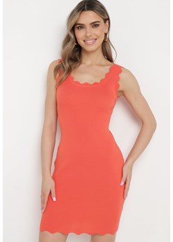 Pomarańczowa Sukienka Dephosa ze sklepu Born2be Odzież w kategorii Sukienki - zdjęcie 170440959