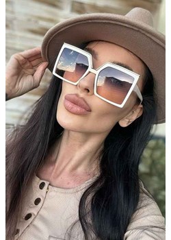 Okulary SIBRELDA WHITE ze sklepu Ivet Shop w kategorii Okulary przeciwsłoneczne damskie - zdjęcie 170442408