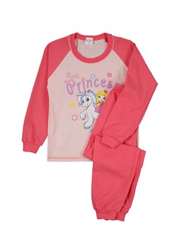 Ciepła dziewczęca piżama pudrowa Tup Tup- księżniczka ze sklepu 5.10.15 w kategorii Piżamy dziecięce - zdjęcie 170442625