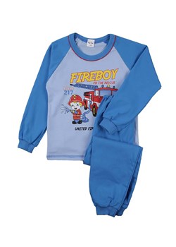 Ciepła chłopięca piżama niebieska Tup Tup- strażak ze sklepu 5.10.15 w kategorii Piżamy dziecięce - zdjęcie 170442648