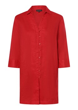Franco Callegari Damska bluzka lniana Kobiety len czerwony jednolity ze sklepu vangraaf w kategorii Koszule damskie - zdjęcie 170442855