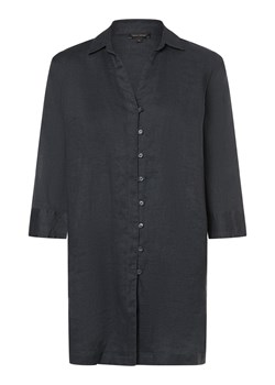 Franco Callegari Damska bluzka lniana Kobiety len indygo jednolity ze sklepu vangraaf w kategorii Bluzki damskie - zdjęcie 170442858