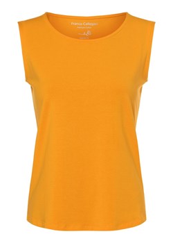 Franco Callegari Top damski Kobiety Bawełna pomarańczowy jednolity ze sklepu vangraaf w kategorii Bluzki damskie - zdjęcie 170442867