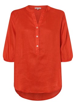 Marie Lund Lniana bluzka damska - Bella Kobiety len czerwony jednolity ze sklepu vangraaf w kategorii Bluzki damskie - zdjęcie 170442896