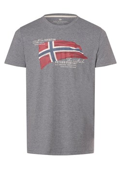 Nils Sundström Koszulka męska Mężczyźni niebieski nadruk ze sklepu vangraaf w kategorii T-shirty męskie - zdjęcie 170442906