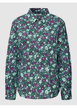 Bluzka koszulowa z wzorem na całej powierzchni ze sklepu Peek&Cloppenburg  w kategorii Koszule damskie - zdjęcie 170445565