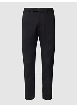 Spodnie z aplikacją z logo model ‘Beppe’ ze sklepu Peek&Cloppenburg  w kategorii Spodnie męskie - zdjęcie 170446028