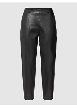 Spodnie z imitacji skóry model ‘SHIMMERING’ ze sklepu Peek&Cloppenburg  w kategorii Spodnie damskie - zdjęcie 170446267
