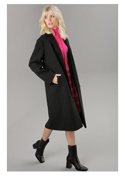 Aniston Płaszcz przejściowy w kolorze czarnym ze sklepu Limango Polska w kategorii Płaszcze damskie - zdjęcie 170446676