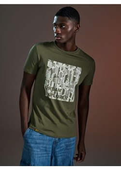 Sinsay - Koszulka z nadrukiem - szary ze sklepu Sinsay w kategorii T-shirty męskie - zdjęcie 170447558