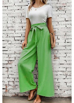 Spodnie SUMDELDA GREEN ze sklepu Ivet Shop w kategorii Spodnie damskie - zdjęcie 170448125