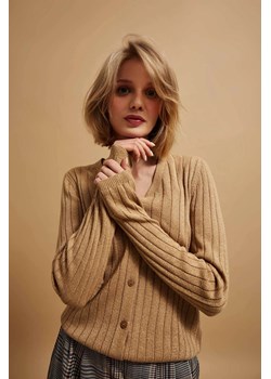 Sweter ozdobiony metaliczną nitką ze sklepu Moodo.pl w kategorii Swetry damskie - zdjęcie 170459789