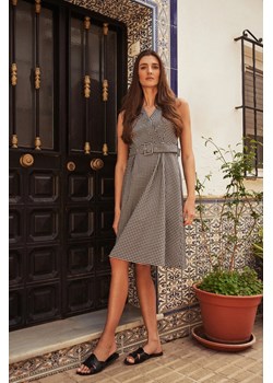 Rozkloszowana sukienka w stylu retro ze sklepu Moodo.pl w kategorii Sukienki - zdjęcie 170463987