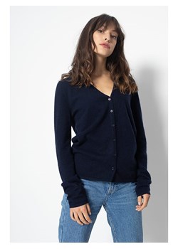 AUTHENTIC CASHMERE Kaszmirowy kardigan &quot;Chalais&quot; w kolorze granatowym ze sklepu Limango Polska w kategorii Swetry damskie - zdjęcie 170466778