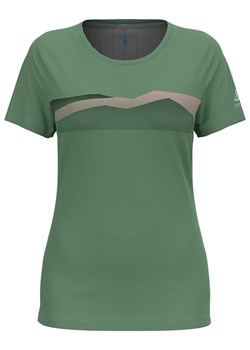 Odlo Koszulka funkcyjna &quot;Ridgeline&quot; w kolorze zielonym ze sklepu Limango Polska w kategorii Bluzki damskie - zdjęcie 170466798